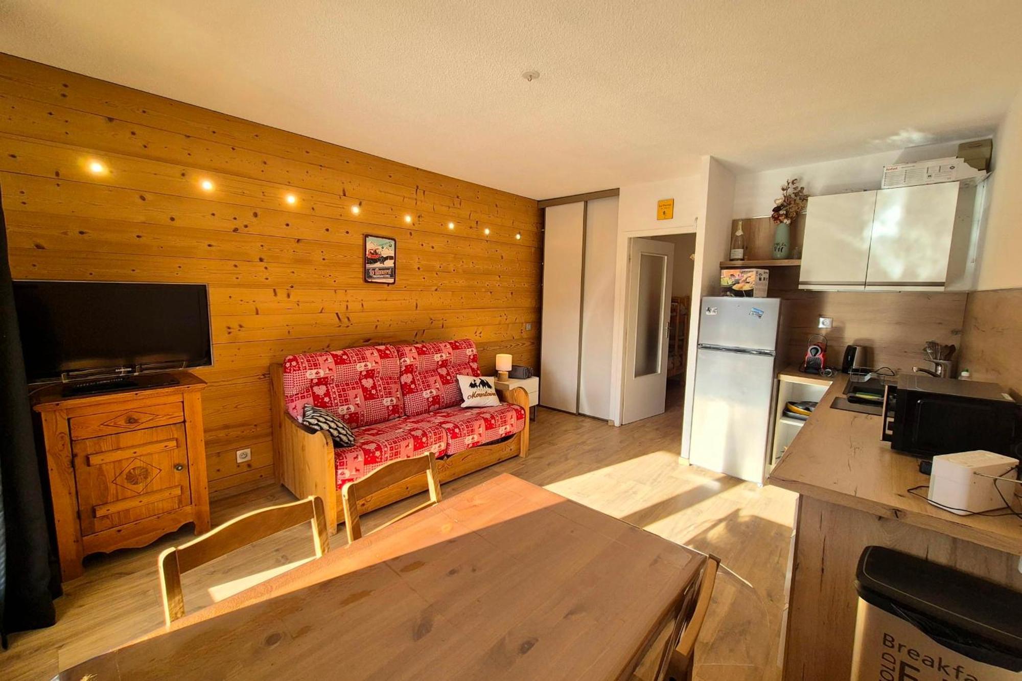 Chaleureux Studio Au Pied Des Pistes - Le Refuge 莱代塞尔 外观 照片