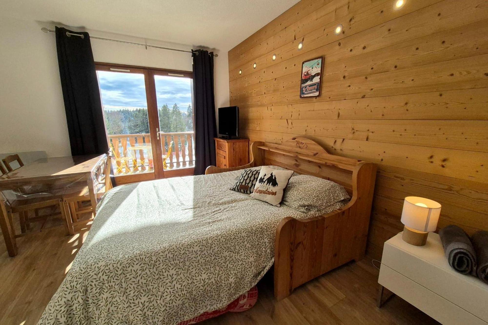 Chaleureux Studio Au Pied Des Pistes - Le Refuge 莱代塞尔 外观 照片